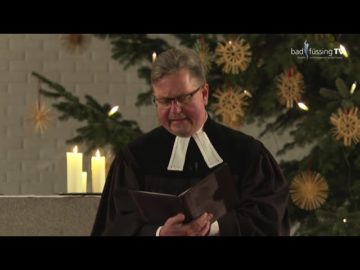 Weihnachtsgottesdienst 2020 aus Bad Füssing